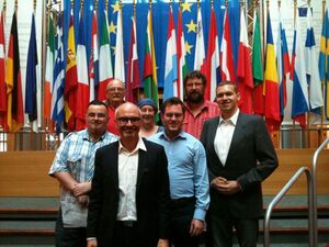 Peter Simon MdeP mit den SPD Mitgliedern aus Zollernalb