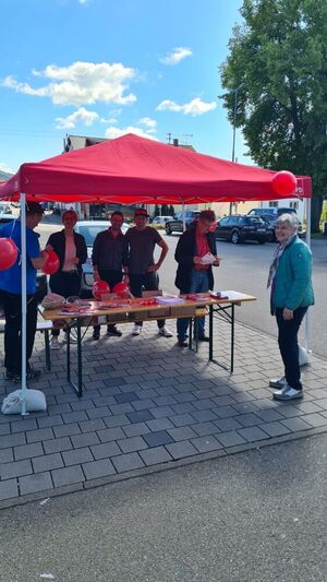 Infostand zur Kommunalwahl wird vorbereitet