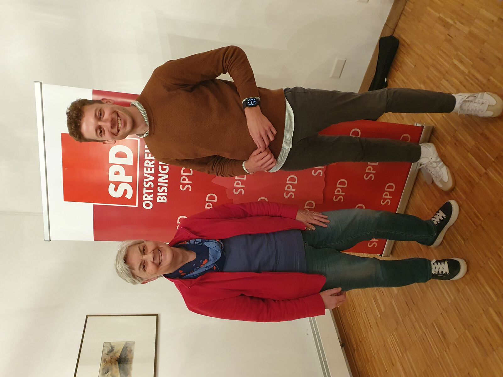 Gisela Birr und Florian Zarnetta